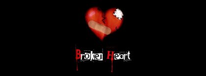 Broken Heart Facebook Covers